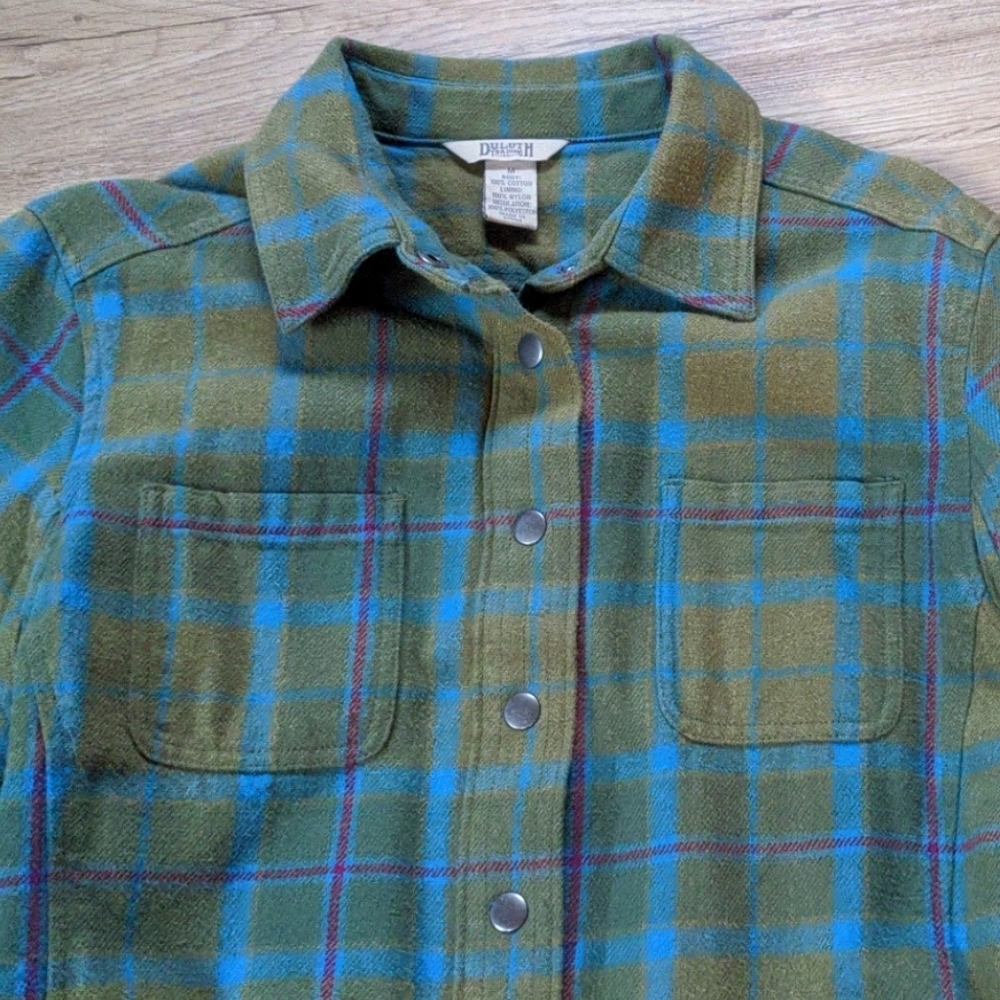 Duluth Trading Co. Flannel Jacket